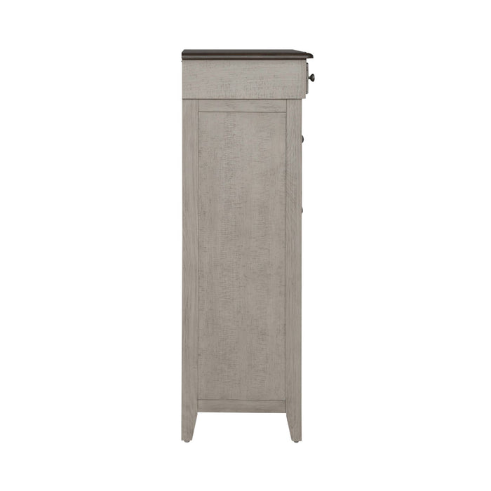 Ivy Hollow 5 Drawer Chest in Weathered Linen - Furniture 4 Less (Jacksonville, NC)