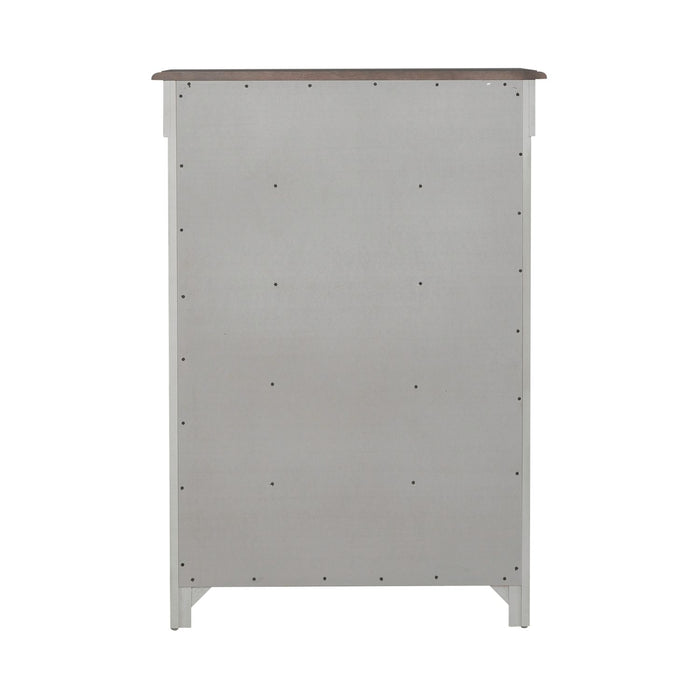 Ivy Hollow 5 Drawer Chest in Weathered Linen - Furniture 4 Less (Jacksonville, NC)