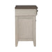 Ivy Hollow 3 Drawer Nightstand w/ Charging Station in Weathered Linen - Furniture 4 Less (Jacksonville, NC)