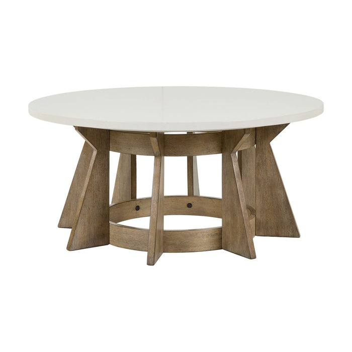 Berkley Square Round Cocktail Table - Furniture 4 Less (Jacksonville, NC)
