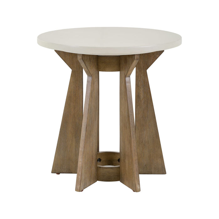 Berkley Square Round End Table - Furniture 4 Less (Jacksonville, NC)
