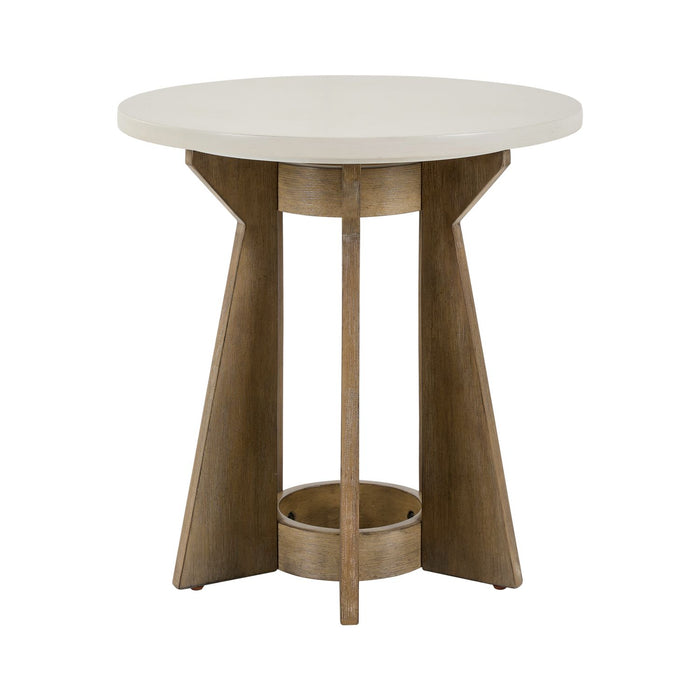 Berkley Square Round End Table - Furniture 4 Less (Jacksonville, NC)