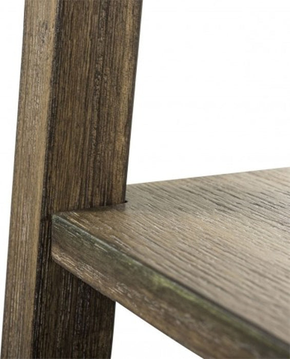 Liberty Stone Brook Leaning Bookcase in Rustic Saddle - Furniture 4 Less (Jacksonville, NC)