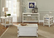Liberty Furniture Dockside II Chair Side Table in White - Furniture 4 Less (Jacksonville, NC)
