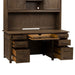 Liberty Sonoma Road Desk/Credenza in Weather Beaten Bark - Furniture 4 Less (Jacksonville, NC)