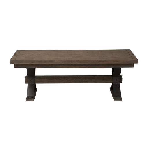 Liberty Sonoma Road Rectangular Cocktail Table in Weathered Beaten Bark - Furniture 4 Less (Jacksonville, NC)
