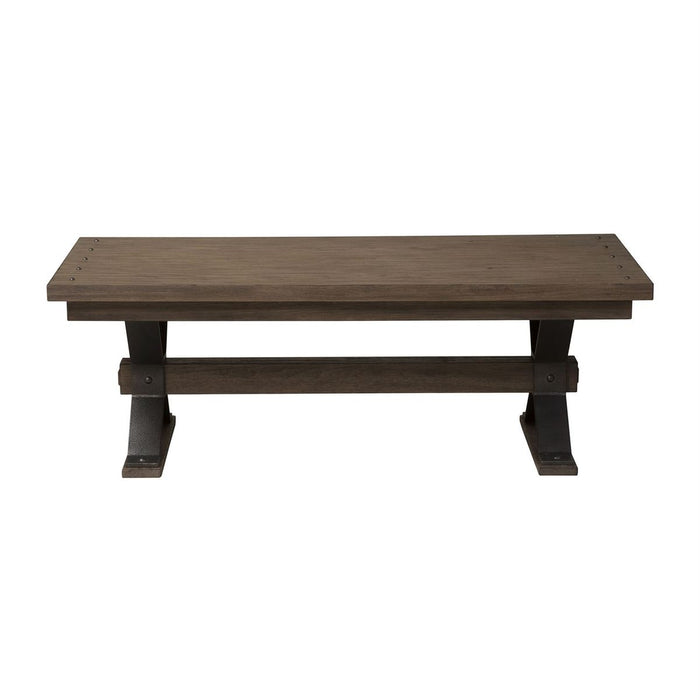 Liberty Sonoma Road Rectangular Cocktail Table in Weathered Beaten Bark - Furniture 4 Less (Jacksonville, NC)