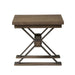 Liberty Sonoma Road End Table in Weathered Beaten Bark - Furniture 4 Less (Jacksonville, NC)