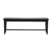 Hearthstone Bench in Black - Furniture 4 Less (Jacksonville, NC)