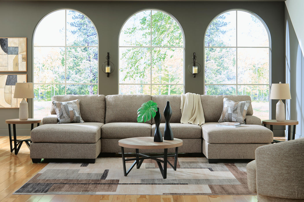 Newellen Sectional with Chaise - Furniture 4 Less (Jacksonville, NC)
