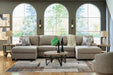 Newellen Sectional with Chaise - Furniture 4 Less (Jacksonville, NC)