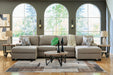 Newellen Sectional with Chaise - Furniture 4 Less (Jacksonville, NC)