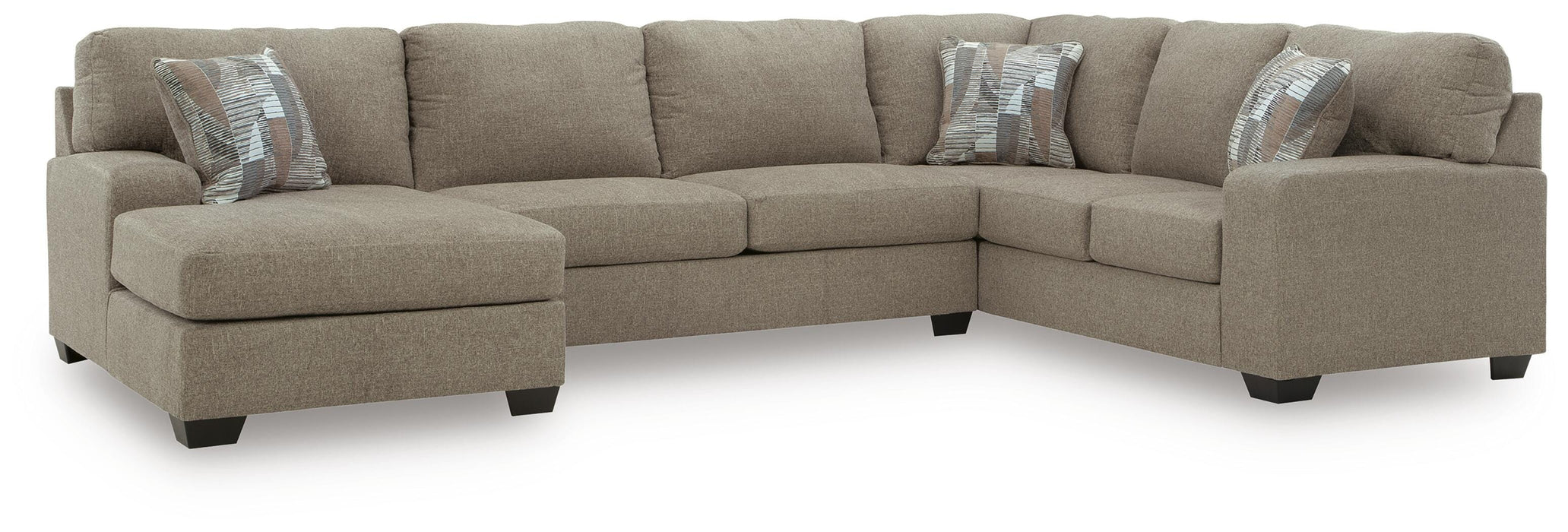 Newellen Sleeper Sectional with Chaise - Furniture 4 Less (Jacksonville, NC)