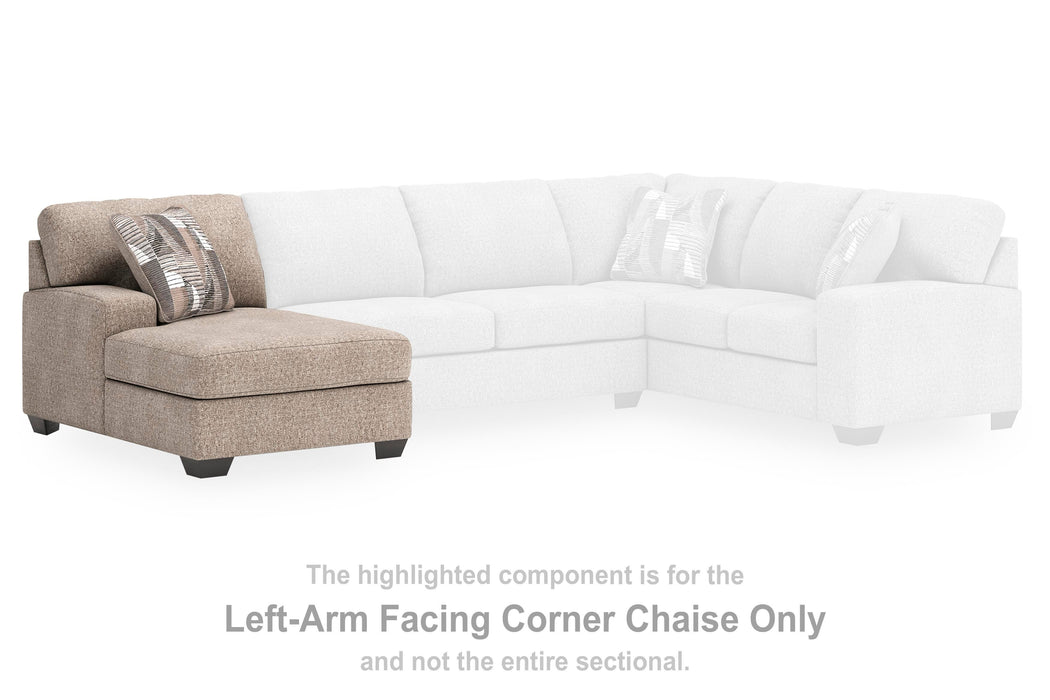 Newellen Sectional with Chaise - Furniture 4 Less (Jacksonville, NC)