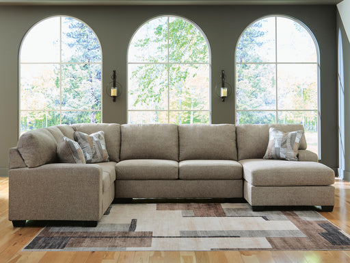 Newellen Sleeper Sectional with Chaise - Furniture 4 Less (Jacksonville, NC)