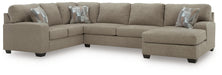 Newellen Sectional with Chaise - Furniture 4 Less (Jacksonville, NC)