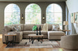 Newellen Sectional with Chaise - Furniture 4 Less (Jacksonville, NC)