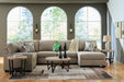Newellen Sectional with Chaise - Furniture 4 Less (Jacksonville, NC)