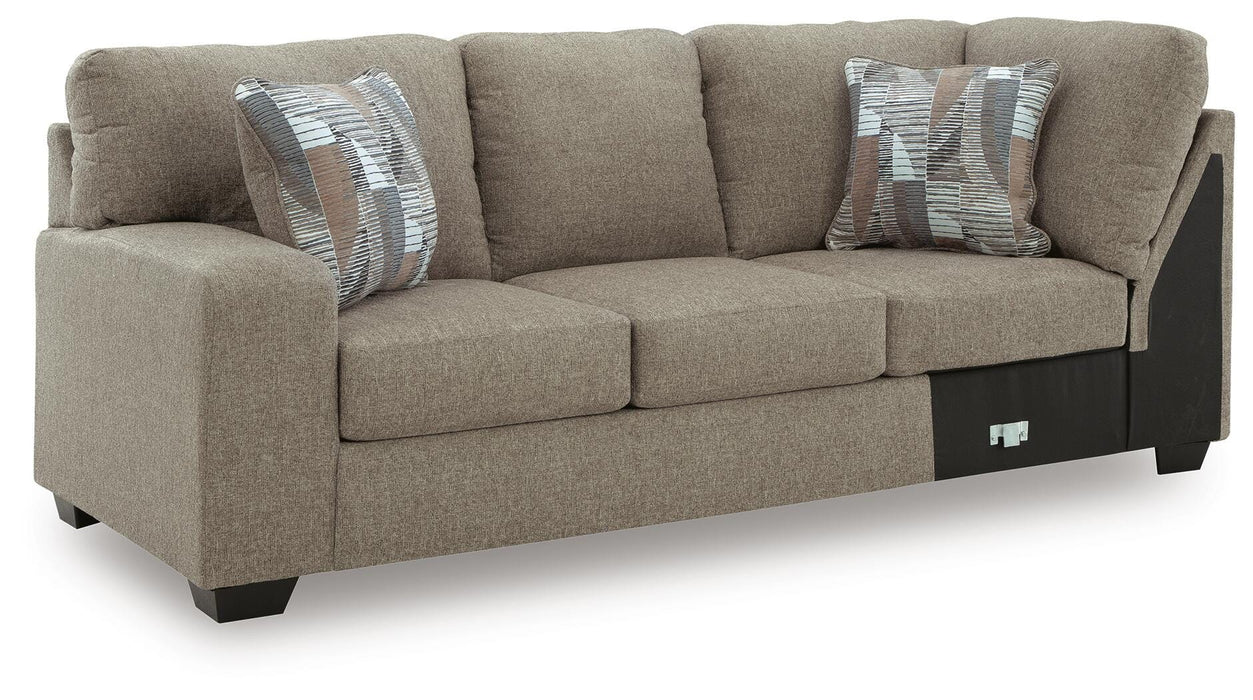 Newellen Sleeper Sectional with Chaise - Furniture 4 Less (Jacksonville, NC)