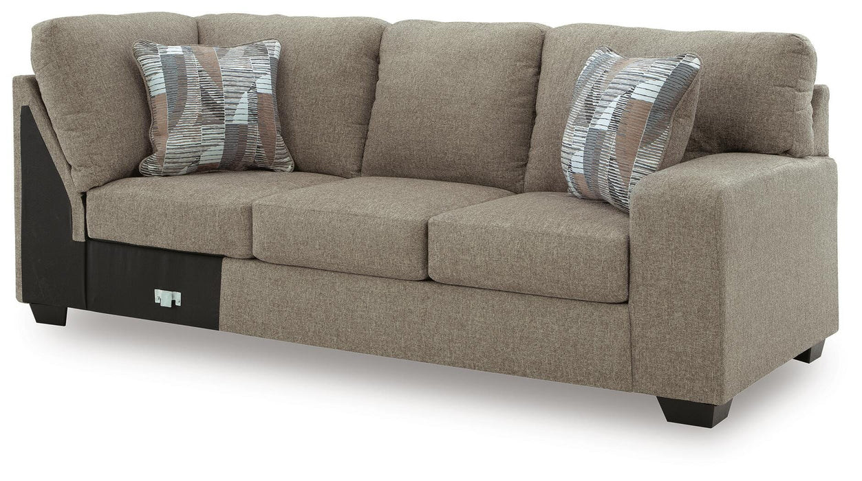 Newellen Sectional with Chaise - Furniture 4 Less (Jacksonville, NC)