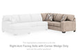Newellen Sleeper Sectional with Chaise - Furniture 4 Less (Jacksonville, NC)