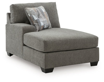 Clarington Sectional with Chaise - Furniture 4 Less (Jacksonville, NC)