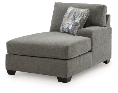 Clarington Sectional with Chaise - Furniture 4 Less (Jacksonville, NC)