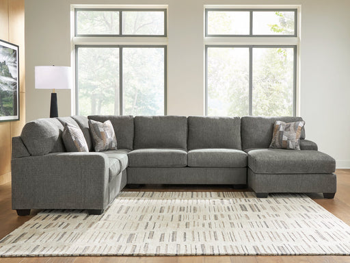 Clarington Sleeper Sectional with Chaise - Furniture 4 Less (Jacksonville, NC)