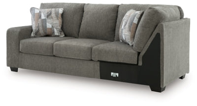 Clarington Sectional with Chaise - Furniture 4 Less (Jacksonville, NC)