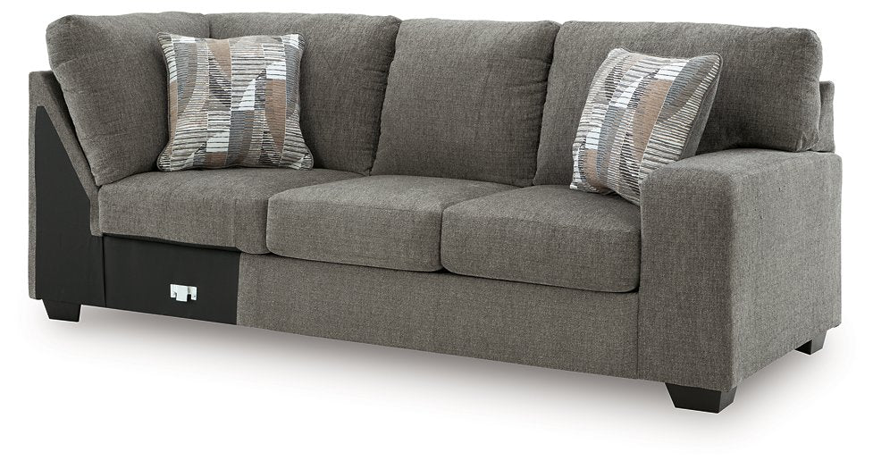 Clarington Sectional with Chaise - Furniture 4 Less (Jacksonville, NC)