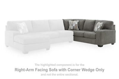 Clarington Sectional with Chaise - Furniture 4 Less (Jacksonville, NC)