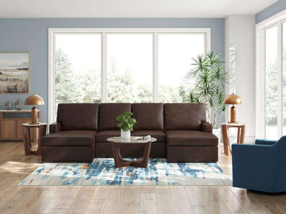 McDowlan Sectional with Double Chaise - Furniture 4 Less (Jacksonville, NC)