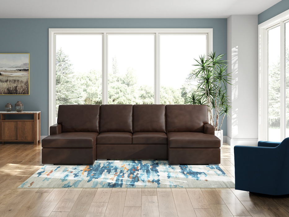 McDowlan Sectional with Double Chaise - Furniture 4 Less (Jacksonville, NC)