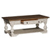 Liberty Morgan Creek Cocktail Table in Antique White - Furniture 4 Less (Jacksonville, NC)