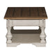 Liberty Morgan Creek Cocktail Table in Antique White - Furniture 4 Less (Jacksonville, NC)