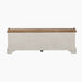 Morgan Creek Storage Hall Bench in Antique White - Furniture 4 Less (Jacksonville, NC)