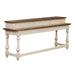 Morgan Creek Console Bar Table in Antique White - Furniture 4 Less (Jacksonville, NC)