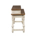 Morgan Creek Console Bar Table in Antique White - Furniture 4 Less (Jacksonville, NC)