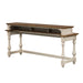Morgan Creek Console Bar Table in Antique White - Furniture 4 Less (Jacksonville, NC)