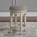 Liberty Morgan Creek Console Swivel Stool in Antique White - Furniture 4 Less (Jacksonville, NC)
