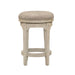 Morgan Creek Console Swivel Stool in Antique White - Furniture 4 Less (Jacksonville, NC)