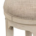 Morgan Creek Console Swivel Stool in Antique White - Furniture 4 Less (Jacksonville, NC)