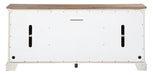 Liberty Morgan Creek 66" TV Console in Antique White - Furniture 4 Less (Jacksonville, NC)