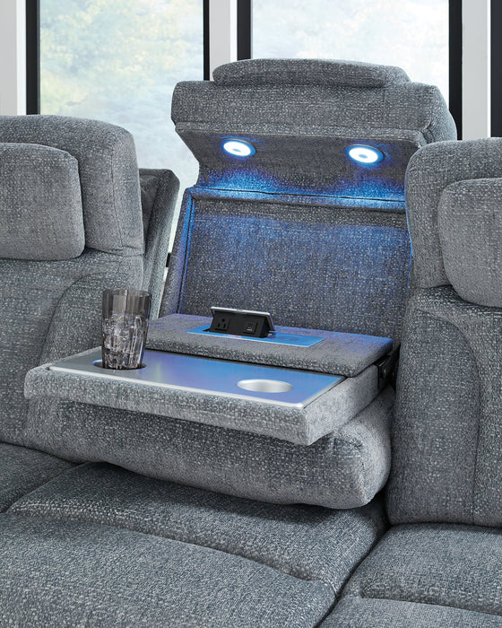 Studio Cave Power Reclining Sofa - Furniture 4 Less (Jacksonville, NC)