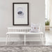 Liberty Furniture Palmetto Heights Low Back Spindle Bench in Two-Tone - Furniture 4 Less (Jacksonville, NC)