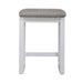 Liberty Furniture Palmetto Heights Upholstered Swivel Stool in Shell White & Driftwood - Furniture 4 Less (Jacksonville, NC)