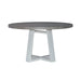 Liberty Furniture Palmetto Heights Round Pedestal Table in Two-Tone - Furniture 4 Less (Jacksonville, NC)