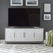 Liberty Furniture Palmetto Heights 78 Inch TV Console in Shell White/ Driftwood - Furniture 4 Less (Jacksonville, NC)