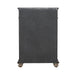 Carlisle Court 5 Drawer Chest in Chestnut with Dusty Wax - Furniture 4 Less (Jacksonville, NC)