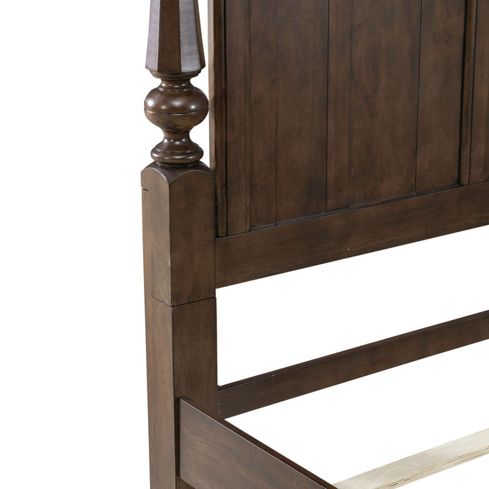Arden Road King Poster Bed - Furniture 4 Less (Jacksonville, NC)